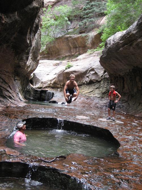 The Subway Hike, Zion National Park 