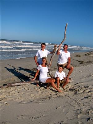 Photo of Mrs. Grim and family 